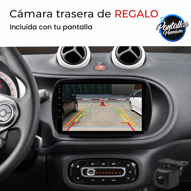 Radio pantalla CarPlay y Android Auto para Mercedes-Benz Smart Fortwo 2014-2022 - foto 5