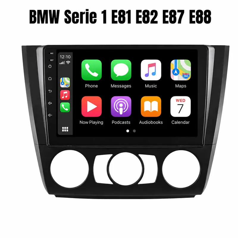 Radio pantalla CarPlay y Android Auto para BMW Serie 1 E87 E81 E82 E88 - foto 5