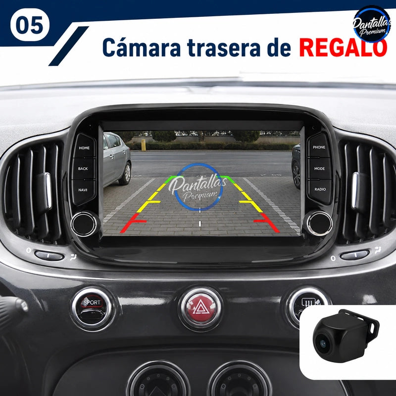 Radio pantalla CarPlay y Android Auto para Fiat 500 2015-2020 - foto 18