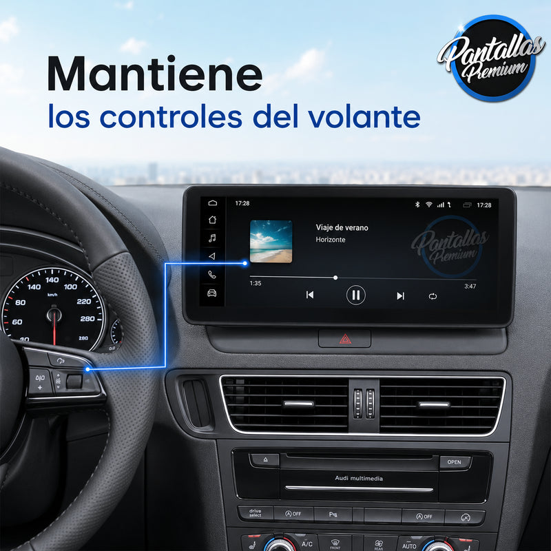 Radio pantalla CarPlay y Android Auto para Audi Q5 2009-2016 - foto 6