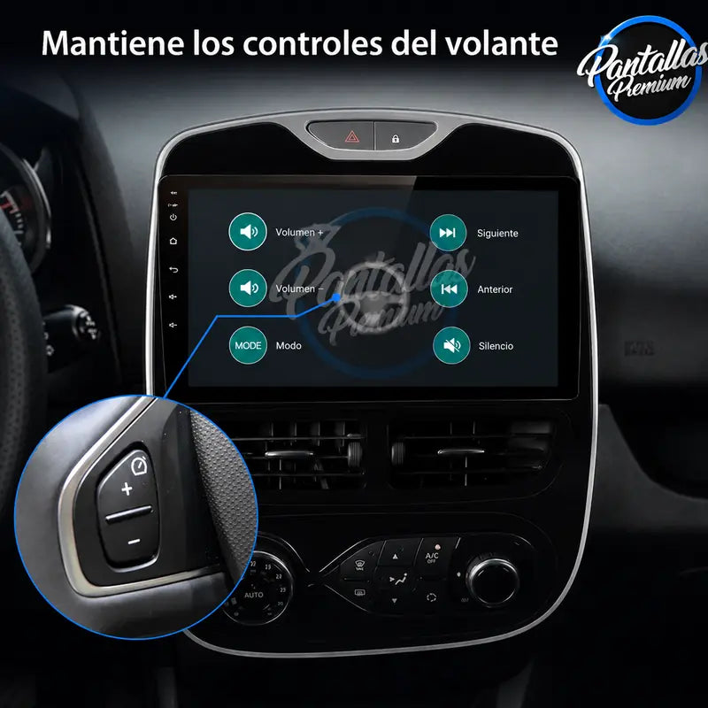 Radio pantalla CarPlay y Android Auto para Renault Clio 4 2012-2016 - foto 6