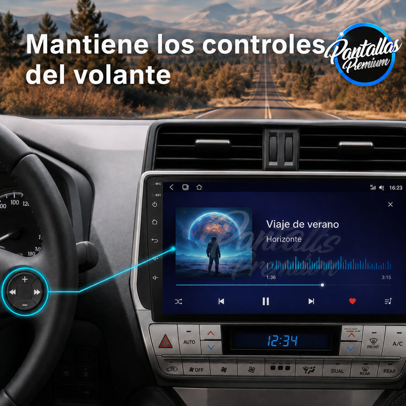 Radio pantalla CarPlay y Android Auto para Toyota Land Cruiser Prado 150 2018-2023 - foto 6