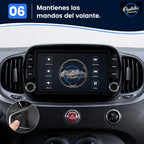 Radio pantalla CarPlay y Android Auto para Fiat 500 2015-2020 - foto 6