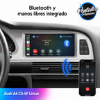 Radio pantalla CarPlay y Android Auto para Audi A6 C6 4F Q7 MMI 2G 3G 2005-2009 Linux - foto 7