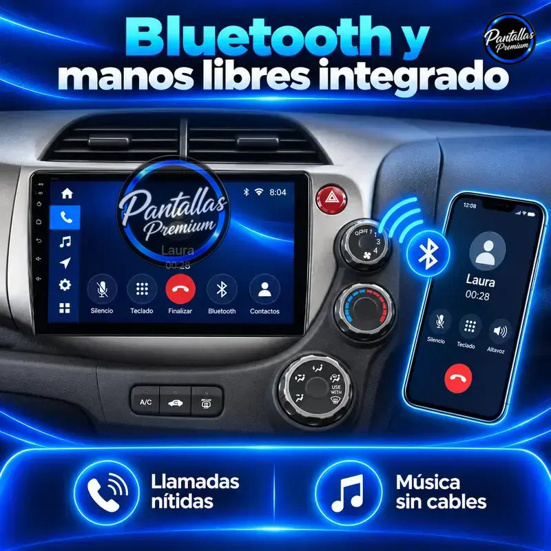 Bluetooth y manos libres Honda Jazz GE