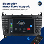 Radio pantalla CarPlay y Android Auto para Mercedes-Benz W203 - foto 7