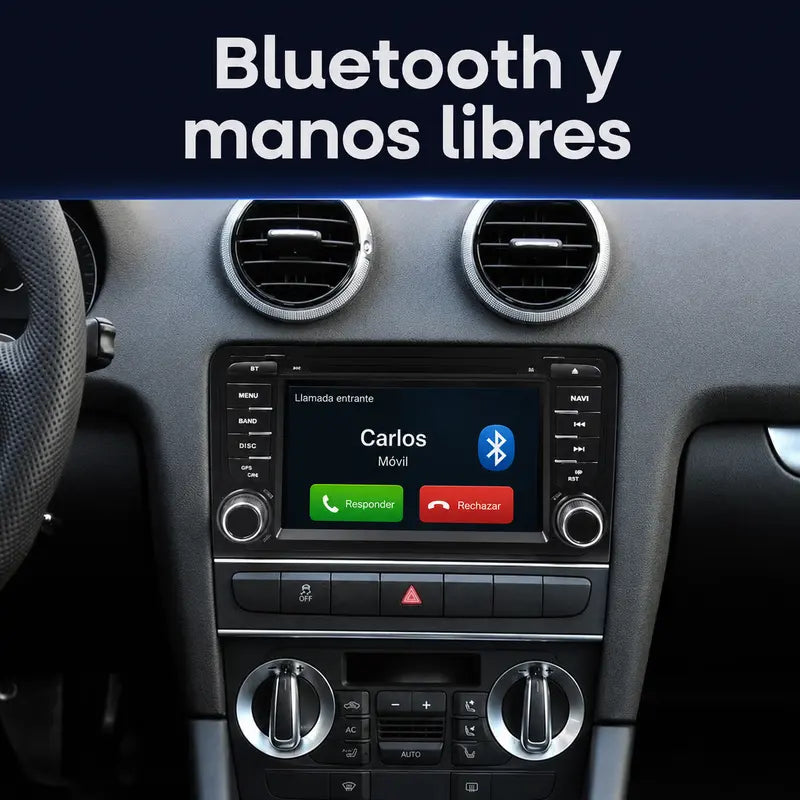Radio pantalla CarPlay y Android Auto para Audi A3 Botones - foto 7