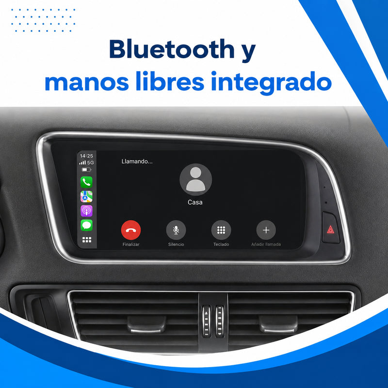 Radio pantalla CarPlay y Android Auto para Audi Q5 2009-2016 - foto 7