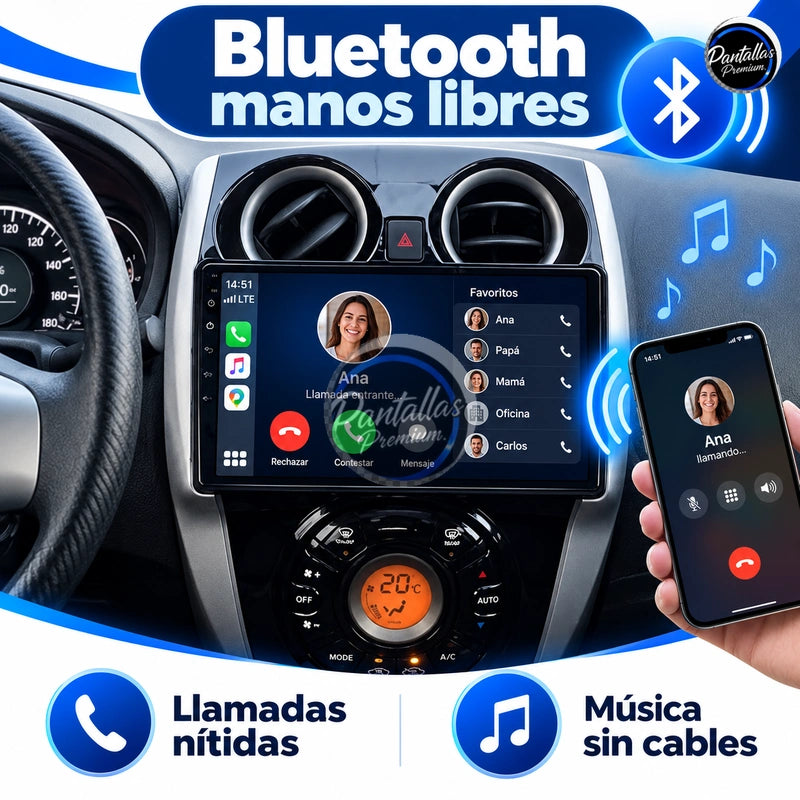 Radio pantalla CarPlay y Android Auto para Nissan Note E12 2011-2021 - foto 7