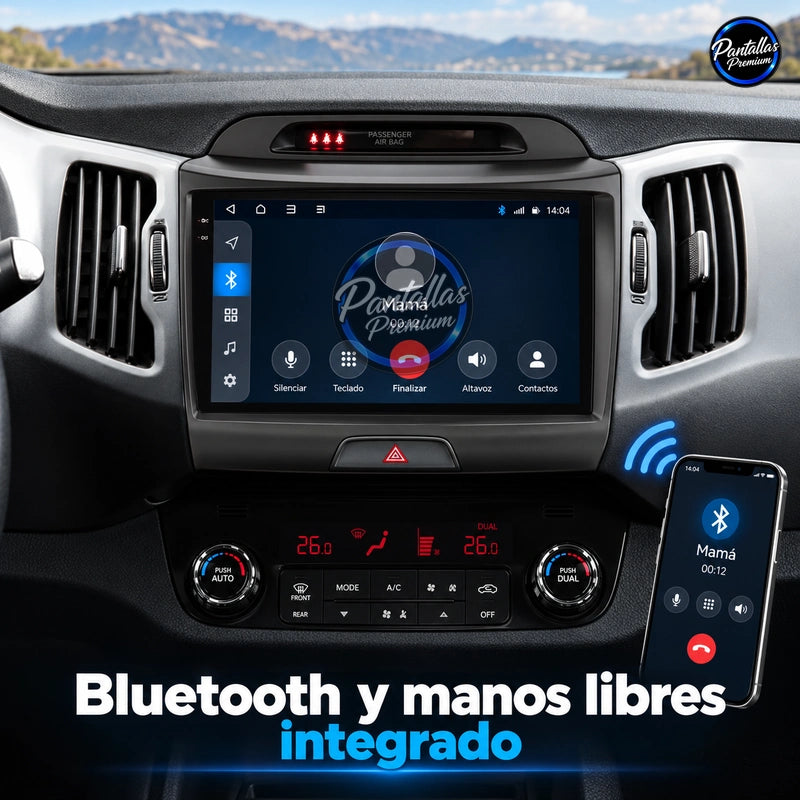 Radio pantalla CarPlay y Android Auto para KIA Sportage 3 2011-2016 - foto 8