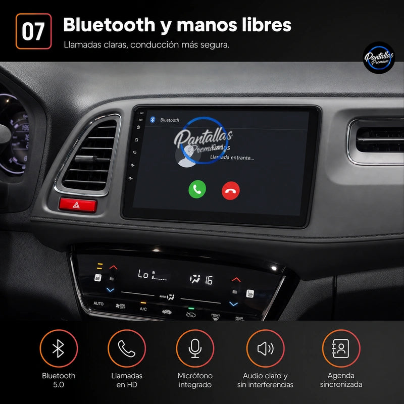 Radio pantalla CarPlay y Android Auto para Honda Vezel 2 HR-V HRV XR-V 2014-2019 - foto 7
