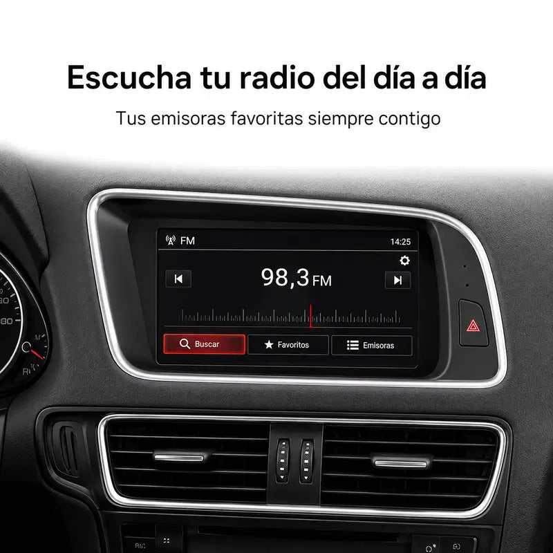 Radio pantalla CarPlay y Android Auto para Audi Q5 2009-2016 - foto 11