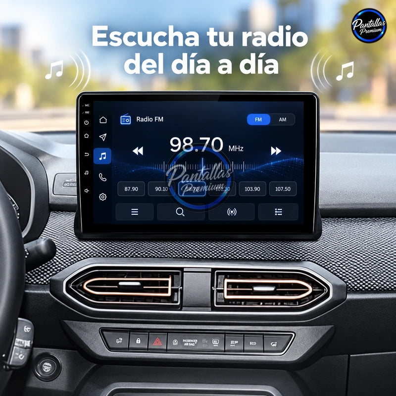 Radio pantalla CarPlay y Android Auto para Dacia Sandero 2021-2023 - foto 10