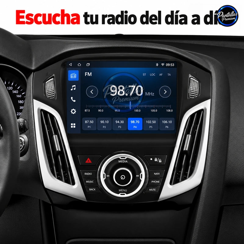 Radio pantalla CarPlay y Android Auto para Ford Focus 3 2011-2019 - foto 11