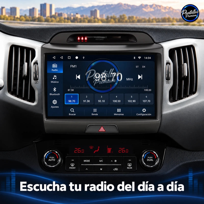 Radio pantalla CarPlay y Android Auto para KIA Sportage 3 2011-2016 - foto 9