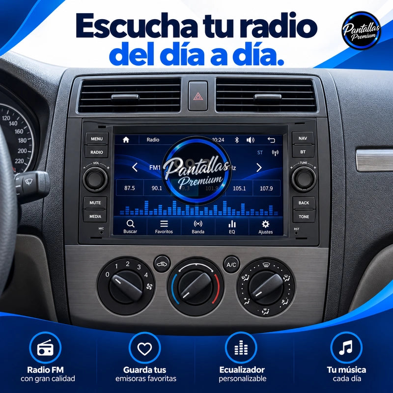 Radio pantalla CarPlay y Android Auto para Ford Kuga Transit Fiesta Focus Galaxy Mondeo Fusion C Max - foto 8