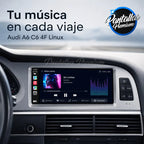 Radio pantalla CarPlay y Android Auto para Audi A6 C6 4F Q7 MMI 2G 3G 2005-2009 Linux - foto 9