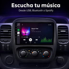 Radio pantalla CarPlay y Android Auto para Renault Trafic Fiat Talento 2014-2020 - foto 9