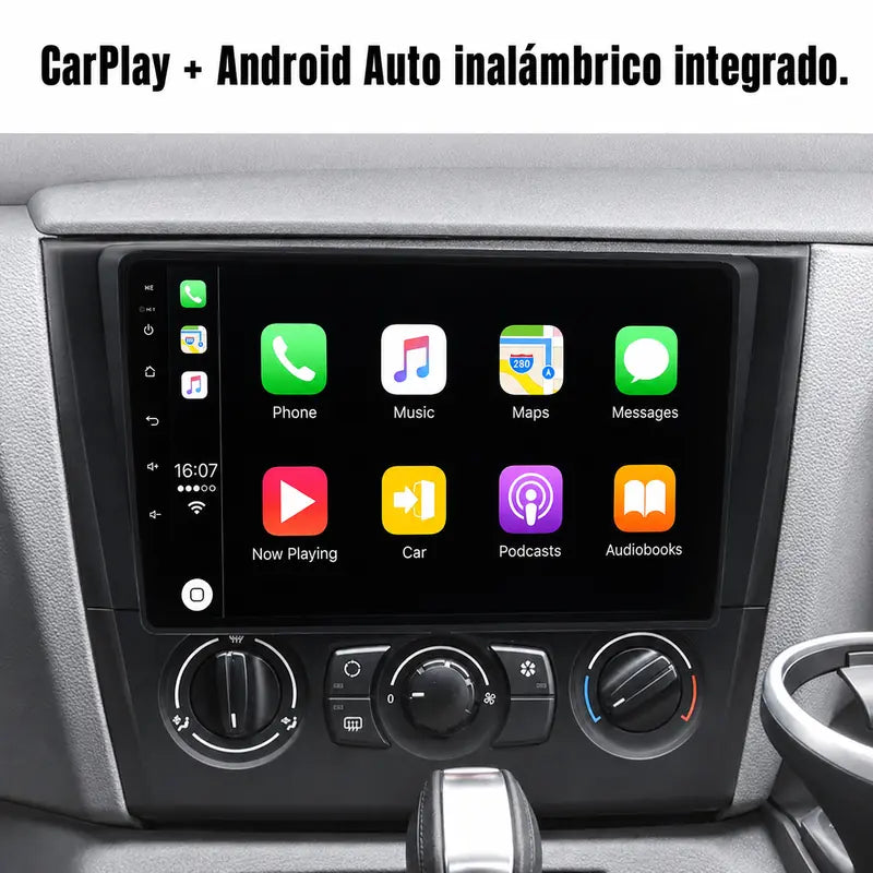 Radio pantalla CarPlay y Android Auto para BMW Serie 1 E87 E81 E82 E88 - foto 9