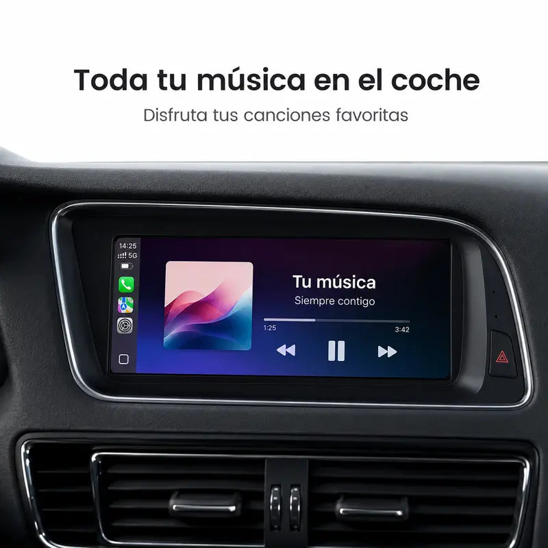 Radio pantalla CarPlay y Android Auto para Audi Q5 2009-2016 - foto 9