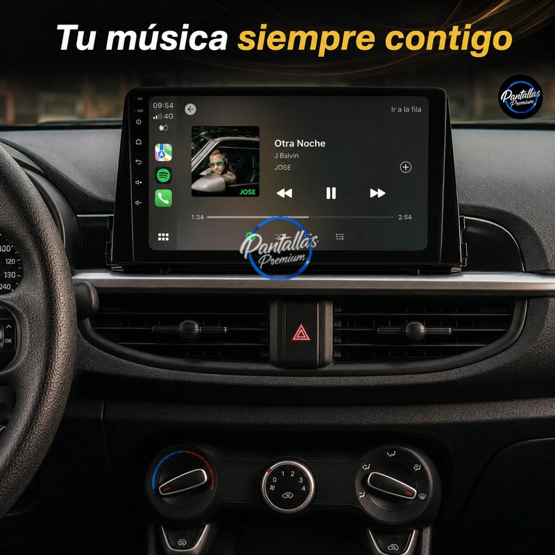 Radio pantalla CarPlay y Android Auto para KIA Morning 3 Picanto 2016-2023 - foto 9