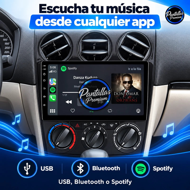 Radio pantalla CarPlay y Android Auto para Mazda 6 2004-2015 - foto 7