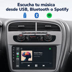 Radio pantalla CarPlay y Android Auto para Seat Altea - foto 9