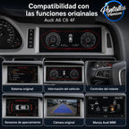 Radio pantalla CarPlay y Android Auto para Audi A6 C6 4F Q7 MMI 2G 3G 2005-2009 - foto 10
