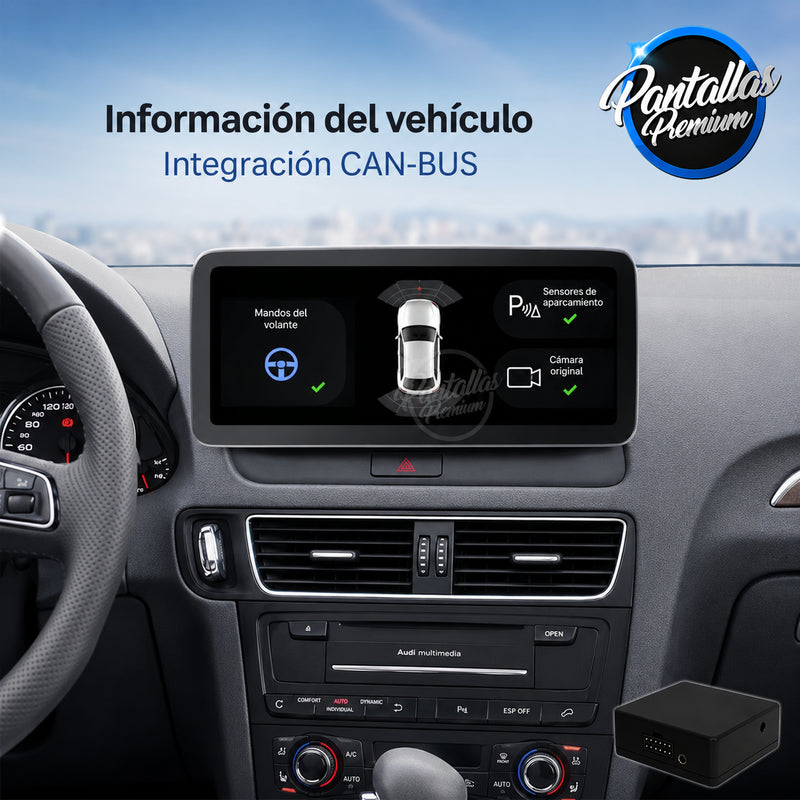 Radio pantalla CarPlay y Android Auto para Audi Q5 2009-2016 - foto 10