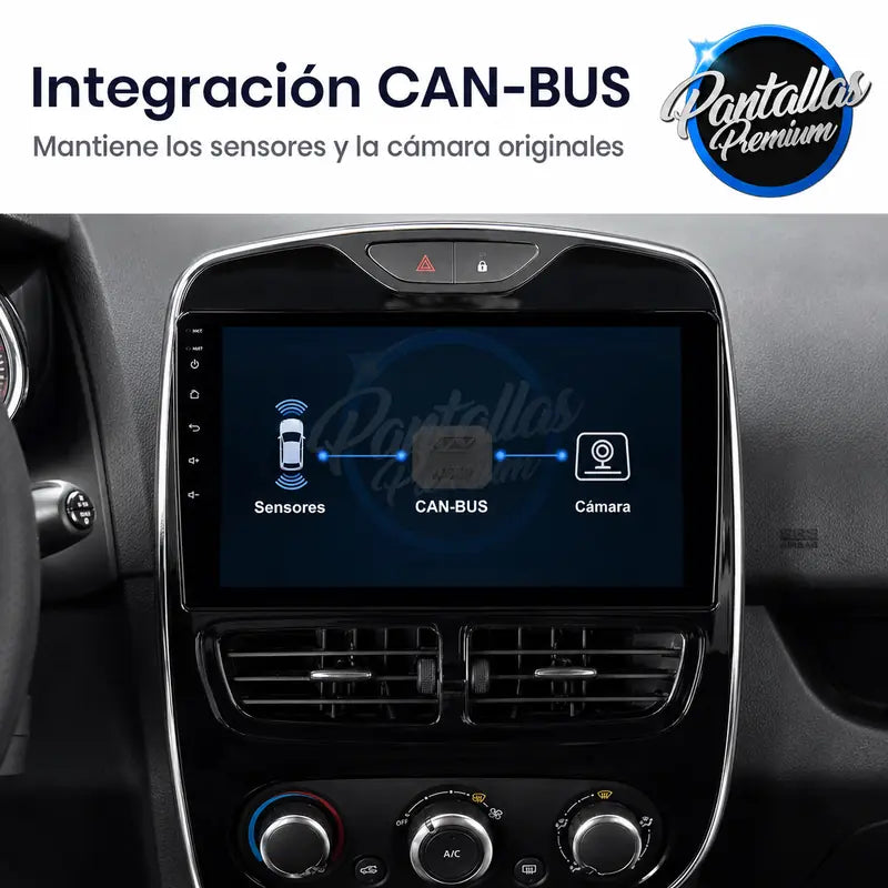Radio pantalla CarPlay y Android Auto para Renault Clio 4 2012-2016 - foto 10