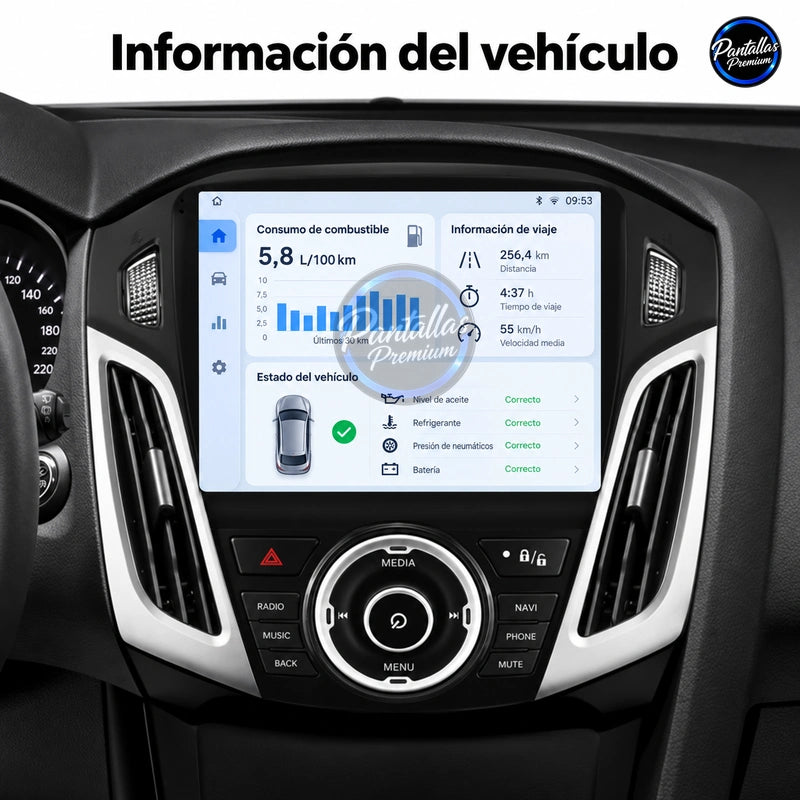 Radio pantalla CarPlay y Android Auto para Ford Focus 3 2011-2019 - foto 8