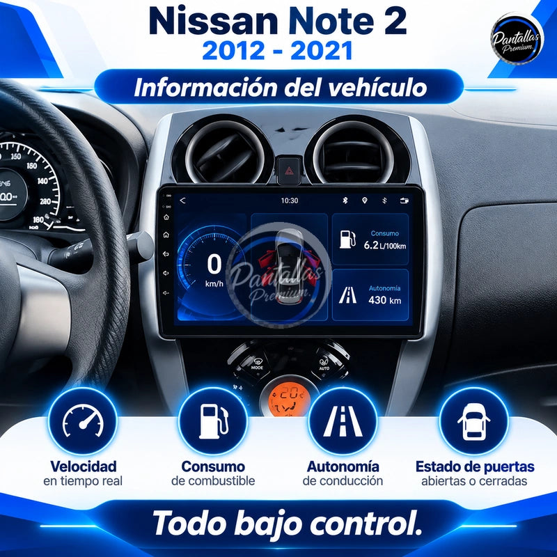 Radio pantalla CarPlay y Android Auto para Nissan Note E12 2011-2021 - foto 10