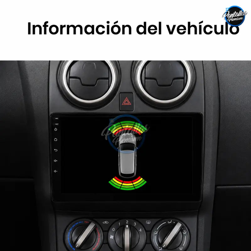Radio pantalla CarPlay y Android Auto para Nissan Qashqai Camara 360 2006-2013 - foto 10