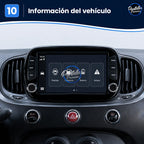 Radio pantalla CarPlay y Android Auto para Fiat 500 2015-2020 - foto 23