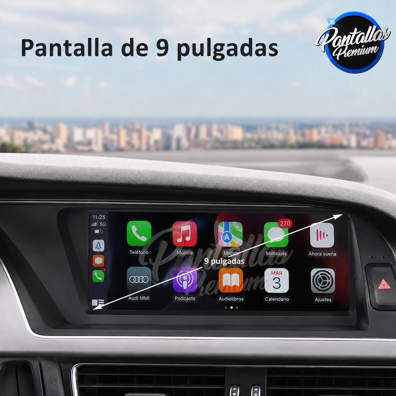 Radio pantalla CarPlay y Android Auto para Audi A4 B8 2009-2016 - foto 11