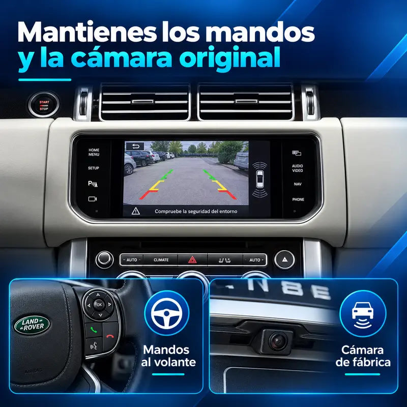 Interfaz CarPlay Land Rover Range Rover Evoque Discovery Jaguar - imagen 11 de 13