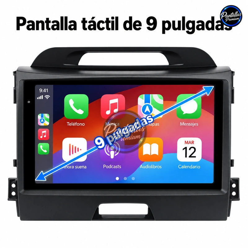 Radio pantalla CarPlay y Android Auto para KIA Sportage 3 2011-2016 - foto 12