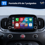Radio pantalla CarPlay y Android Auto para Fiat 500 2015-2020 - foto 24