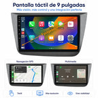 Radio pantalla CarPlay y Android Auto para Seat Altea - foto 11