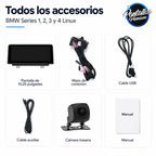 Radio pantalla CarPlay y Android Auto para BMW Serie 1 2 3 4 F20 F21 F22 F30 F31 F32 F33 - foto 12