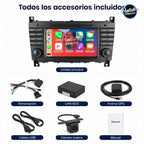 Radio pantalla CarPlay y Android Auto para Mercedes-Benz W203 - foto 12