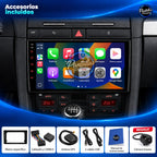 Audi A4 / SEAT Exeo, pantalla de 9 pulgadas — Accesorios incluidos
