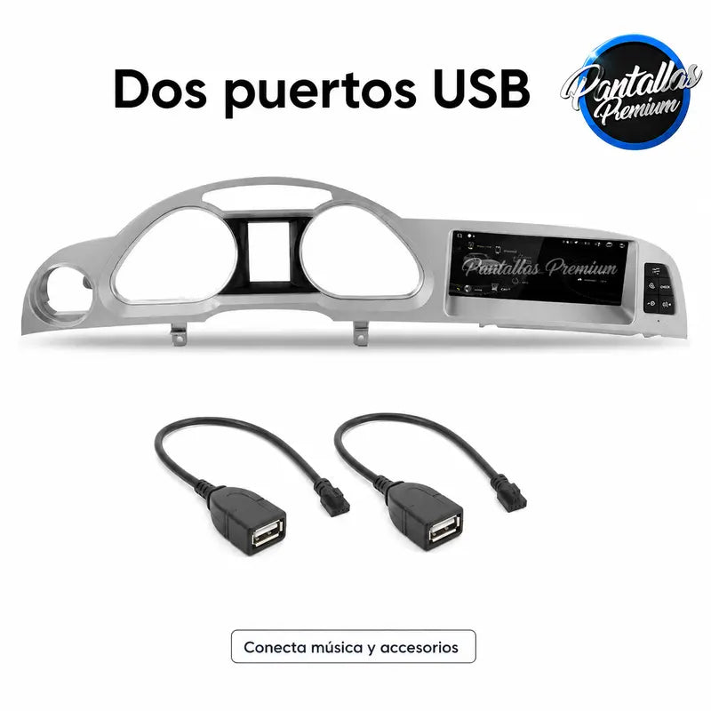 Radio pantalla CarPlay y Android Auto para Audi A6 C6 4F Q7 MMI 2G 3G 2005-2009 Linux - foto 13
