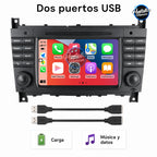 Radio pantalla CarPlay y Android Auto para Mercedes-Benz W203 - foto 13