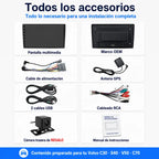 Radio pantalla CarPlay y Android Auto para Volvo C30 S40 V50 C70 2004 - 2012 - foto 13