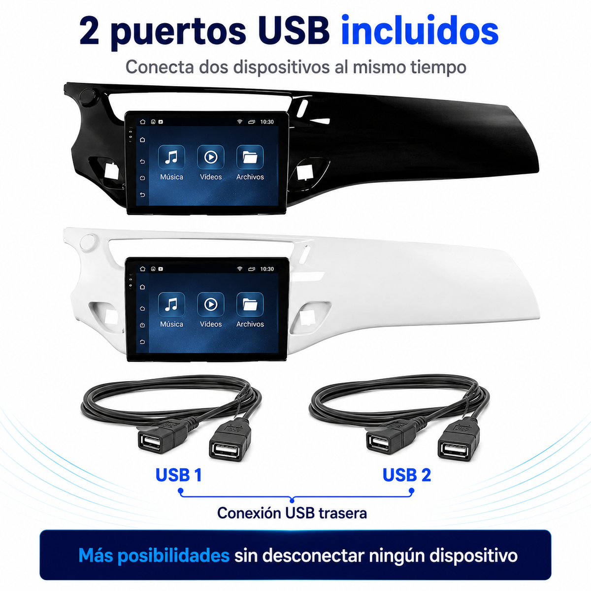 Radio pantalla CarPlay y Android Auto para Citroen C3 DS3 2010-2017 - foto 13