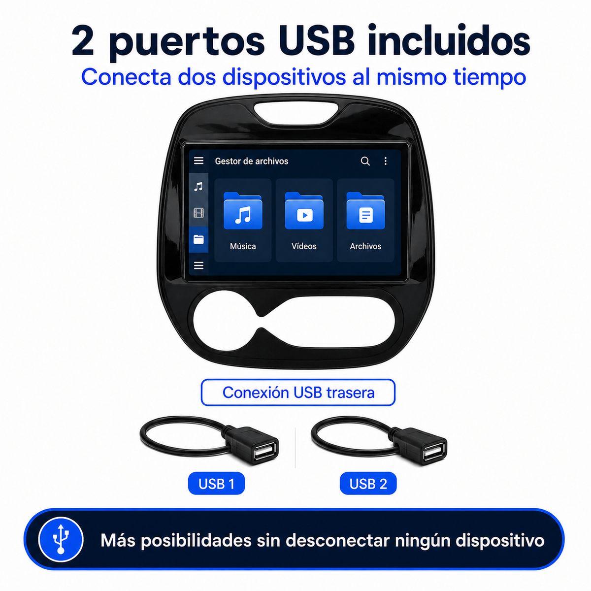 Radio pantalla CarPlay y Android Auto para Renault Kaptur Captur 2013-2020 - foto 13