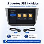 Radio pantalla CarPlay y Android Auto para Seat Altea - foto 13
