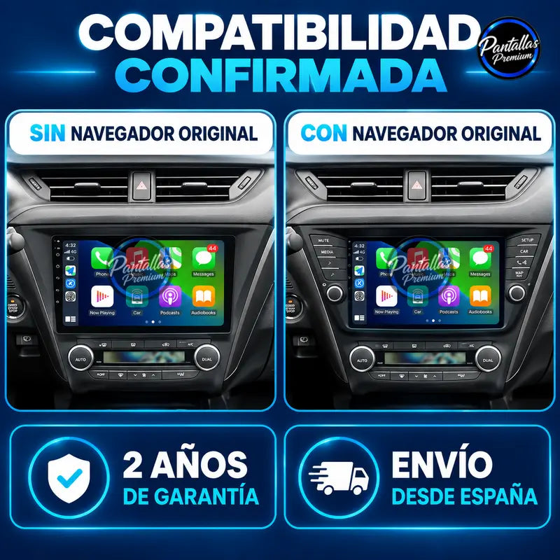Compatibilidad Toyota Avensis 3 sin navegador y con navegador original