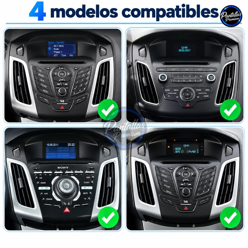 Radio pantalla CarPlay y Android Auto para Ford Focus 3 2011-2019 - foto 2